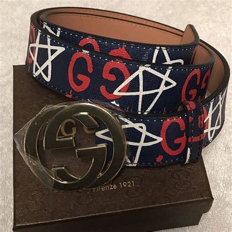 gucci ghost belt.